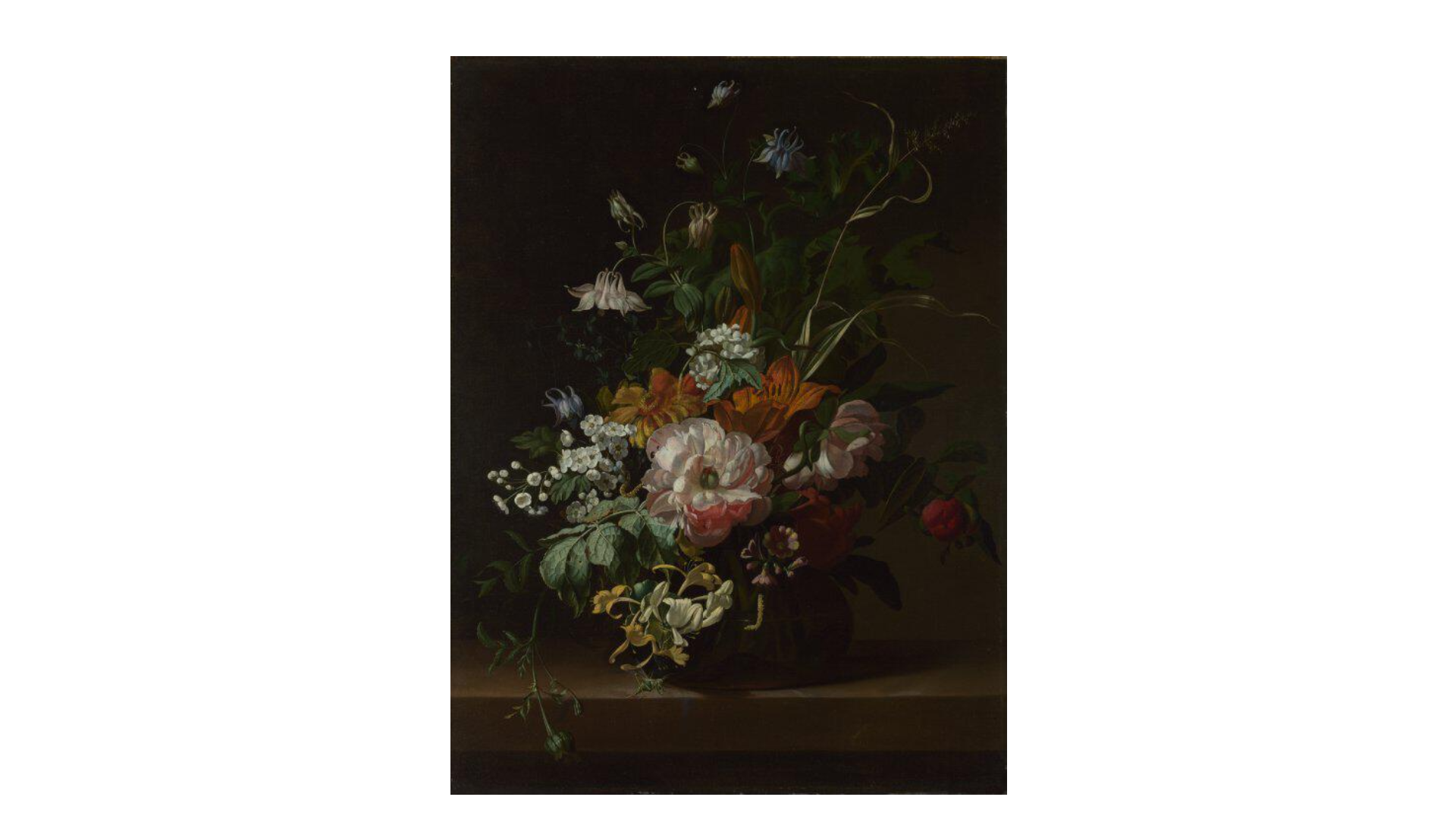 花瓶里的花 雷切尔·鲁伊施（Rachel Ruysch）